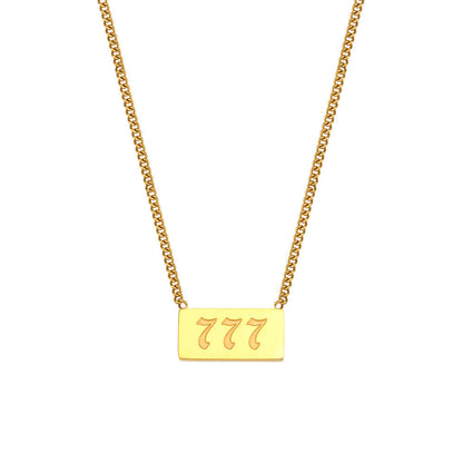Angel Number Necklace