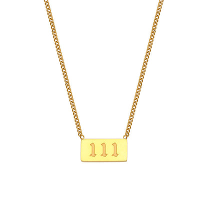 Angel Number Necklace