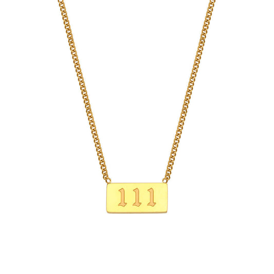 Angel Number Necklace