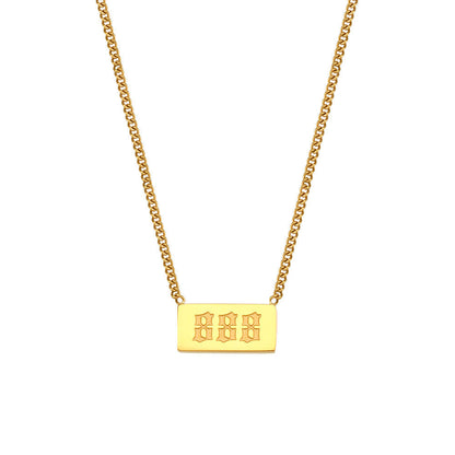 Angel Number Necklace