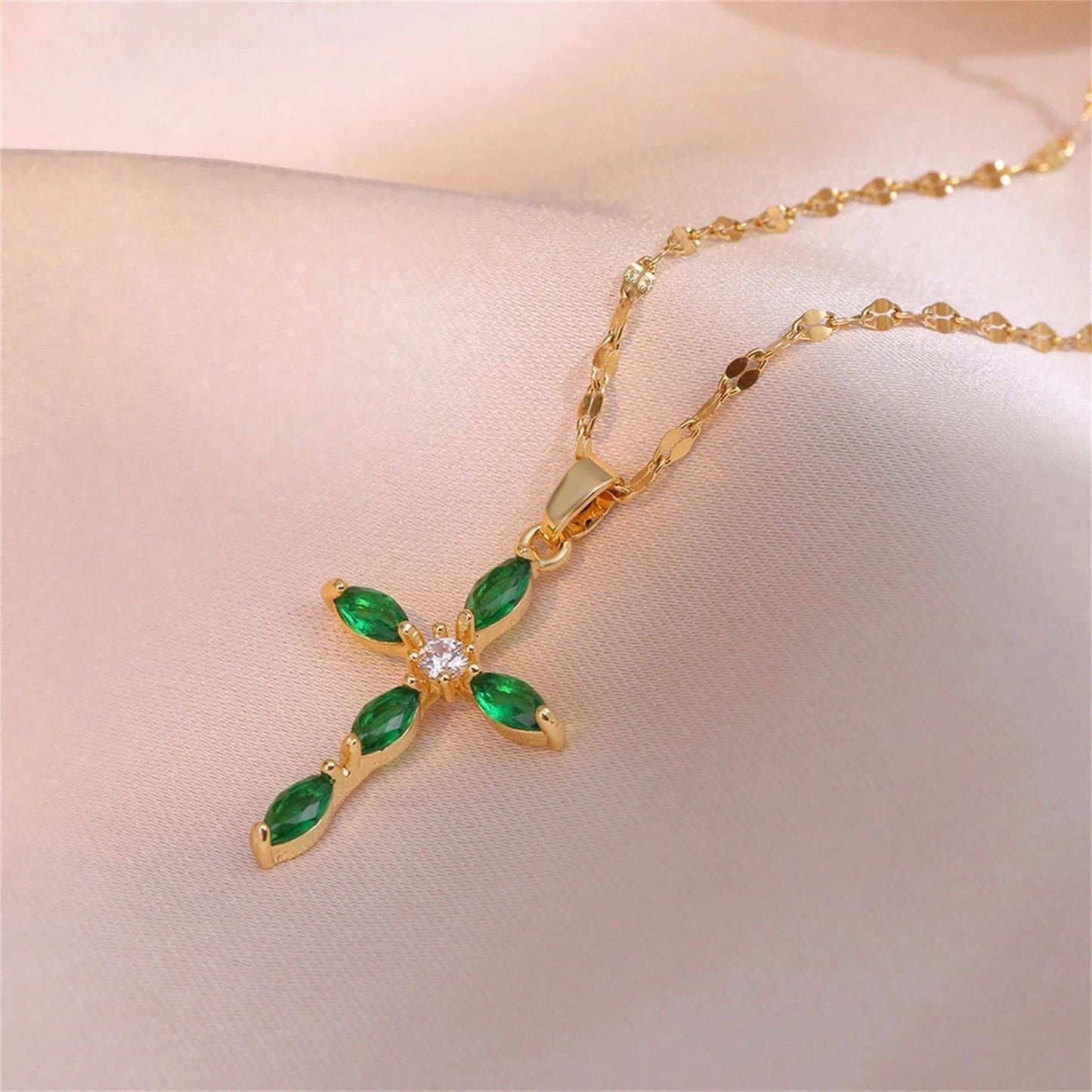 Sacred Cross Necklace
