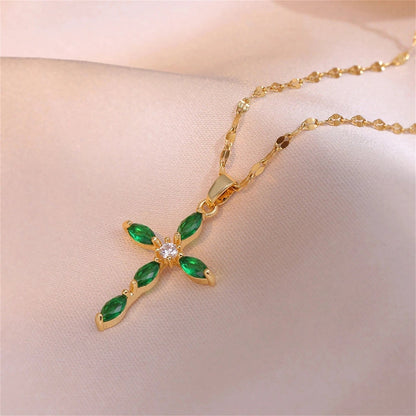 Sacred Cross Necklace